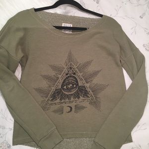 Army green sweater for all seasons